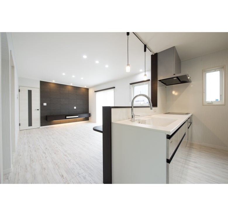 高級感のあるリビングルーム