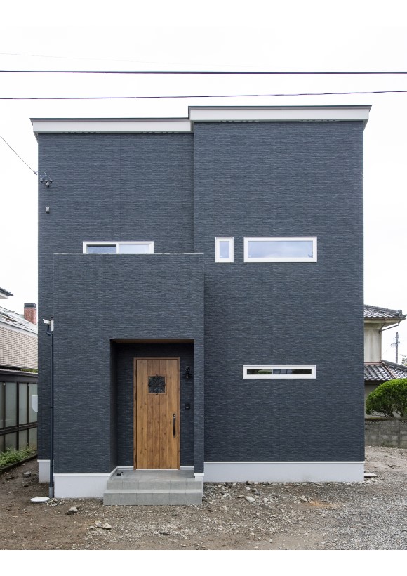 パールブルーのおしゃれな内装のお家【松本市】