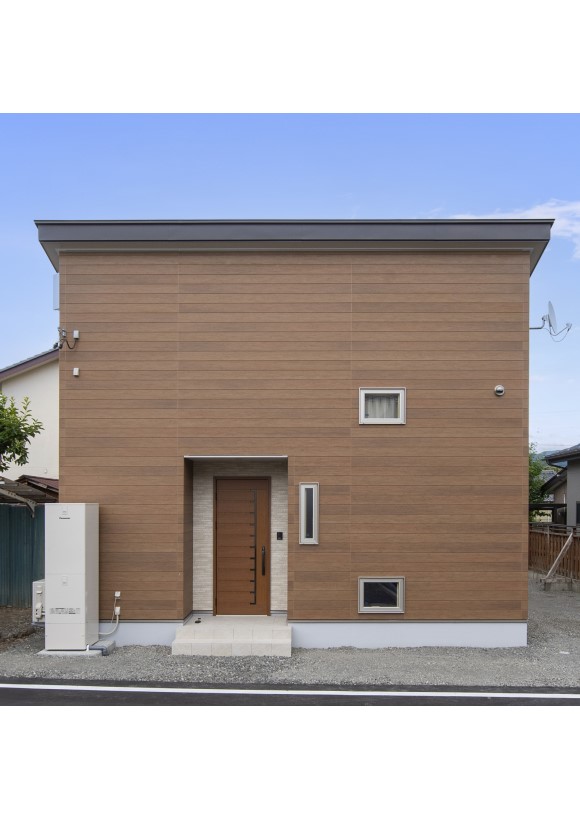 勾配天井で広々とした平屋のお家【松本市】