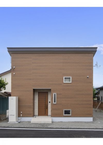 勾配天井で広々とした平屋のお家【松本市】