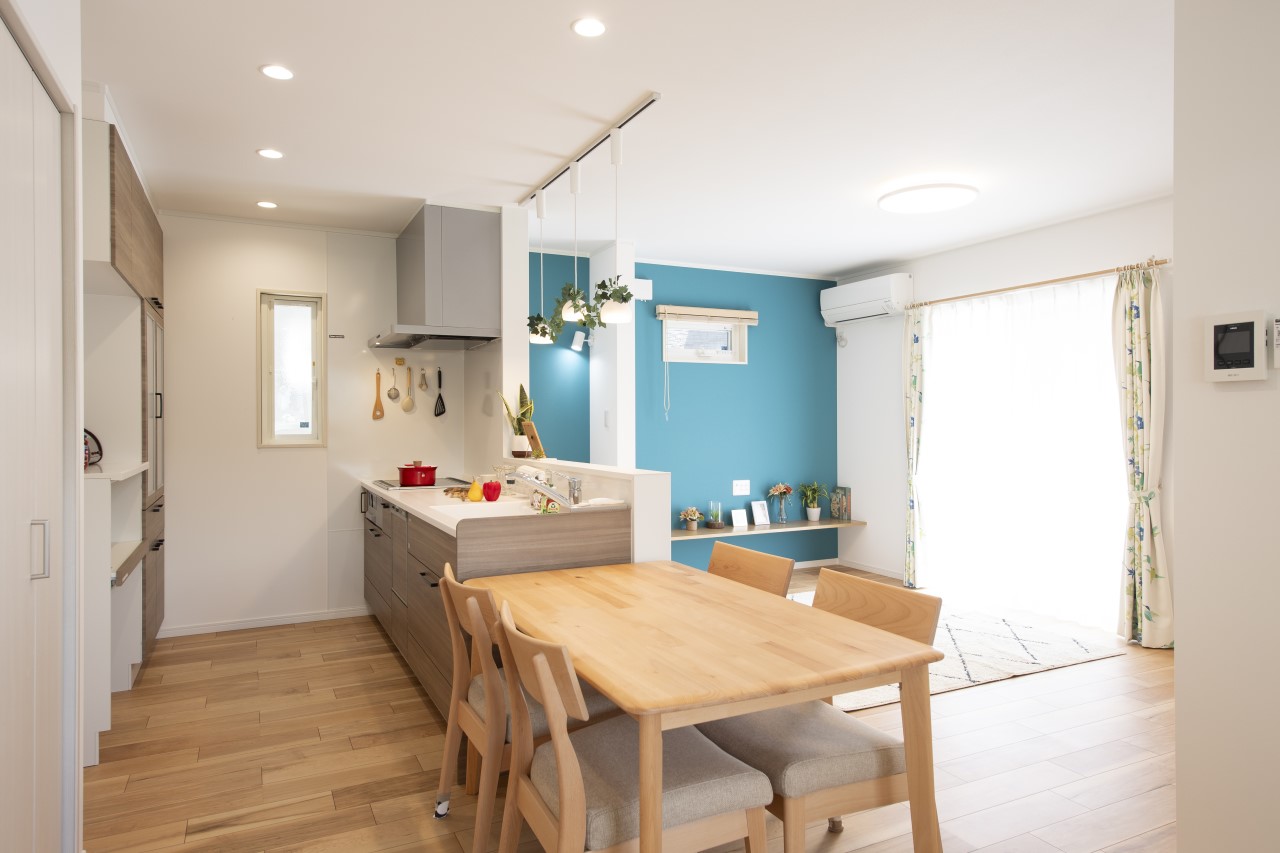 彩り豊かなキッチン