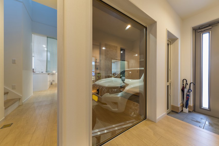 趣味を眺められるこだわりの家