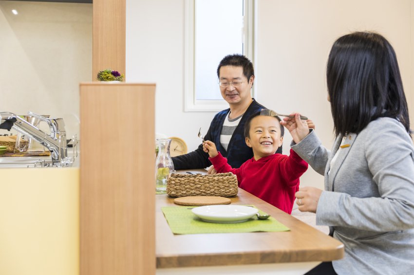 ママが嬉しい収納がたっぷりの家