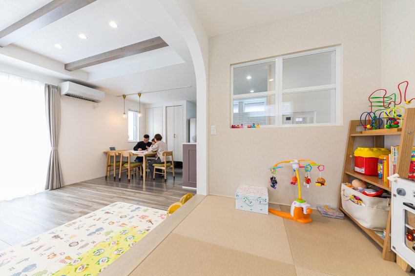 すぐそこに家族の絆が見える家