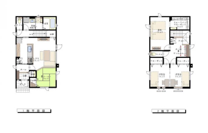 ウォークインクローゼットのある 子育て家族に人気の”間違いない”間取りの住まい