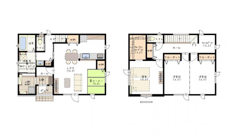 ウォークインクローゼット×和室のあるこだわりを詰め込んだお家