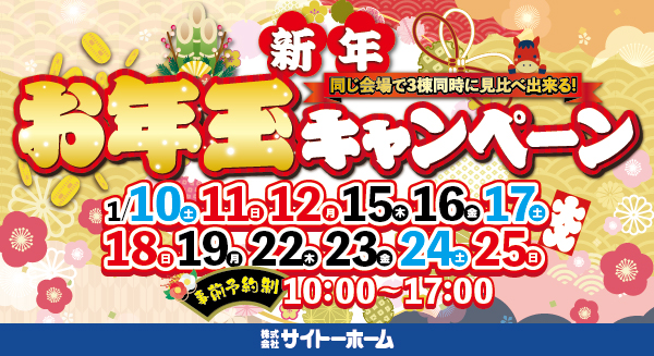 新年お年玉キャンペーン