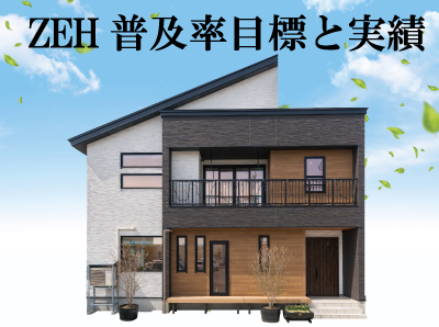 【2024年度報告】ZEH普及率目標と実績