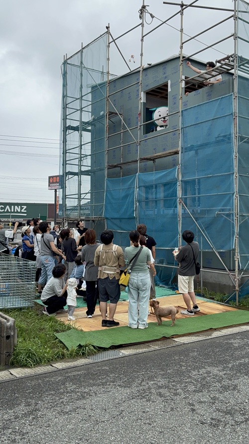餅投げ