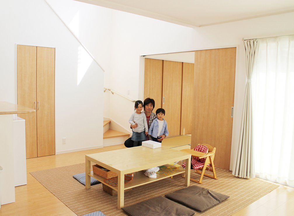 日当たりのよい明るい住まいになりました。