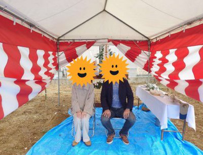 【地鎮祭】 10/24(木) 大阪府河内長野市Y様邸 地鎮祭を執り行いました!