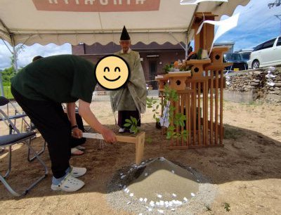 【地鎮祭】 7/20(日) 香川県綾歌郡綾川町K様邸 地鎮祭を執り行いました!