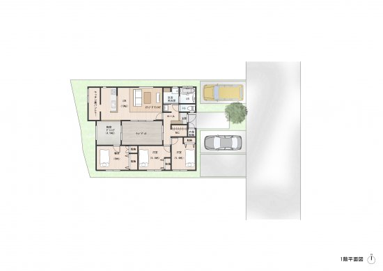 ご家族の要望を詰め込んだ平屋の住まい