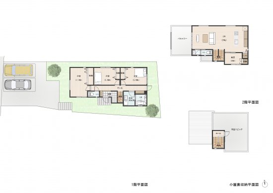 広々LDKと青空リビングで家族のコミュニケーションが増える住まい