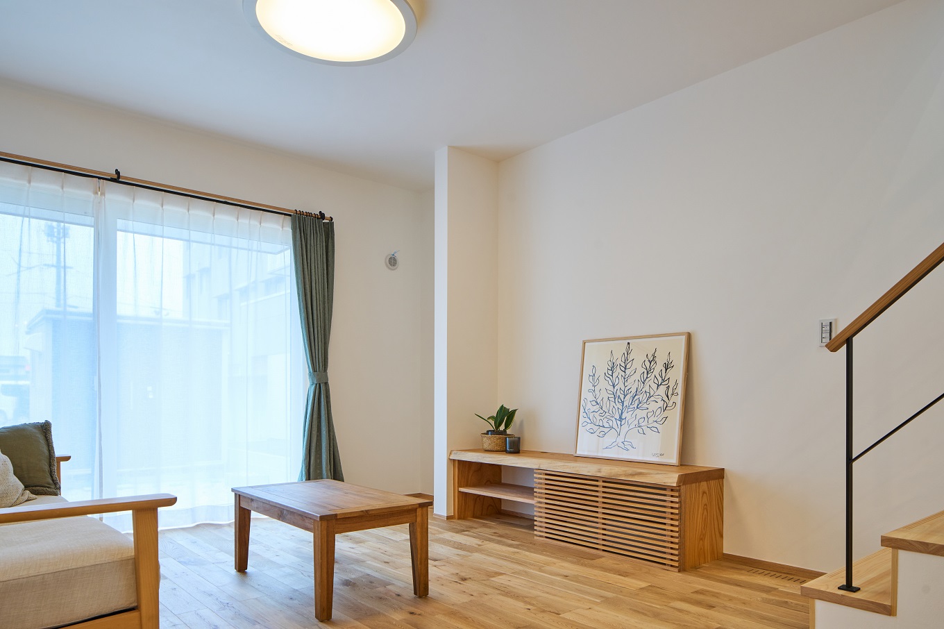 快適で心地良い まるごと自然素材の住まい