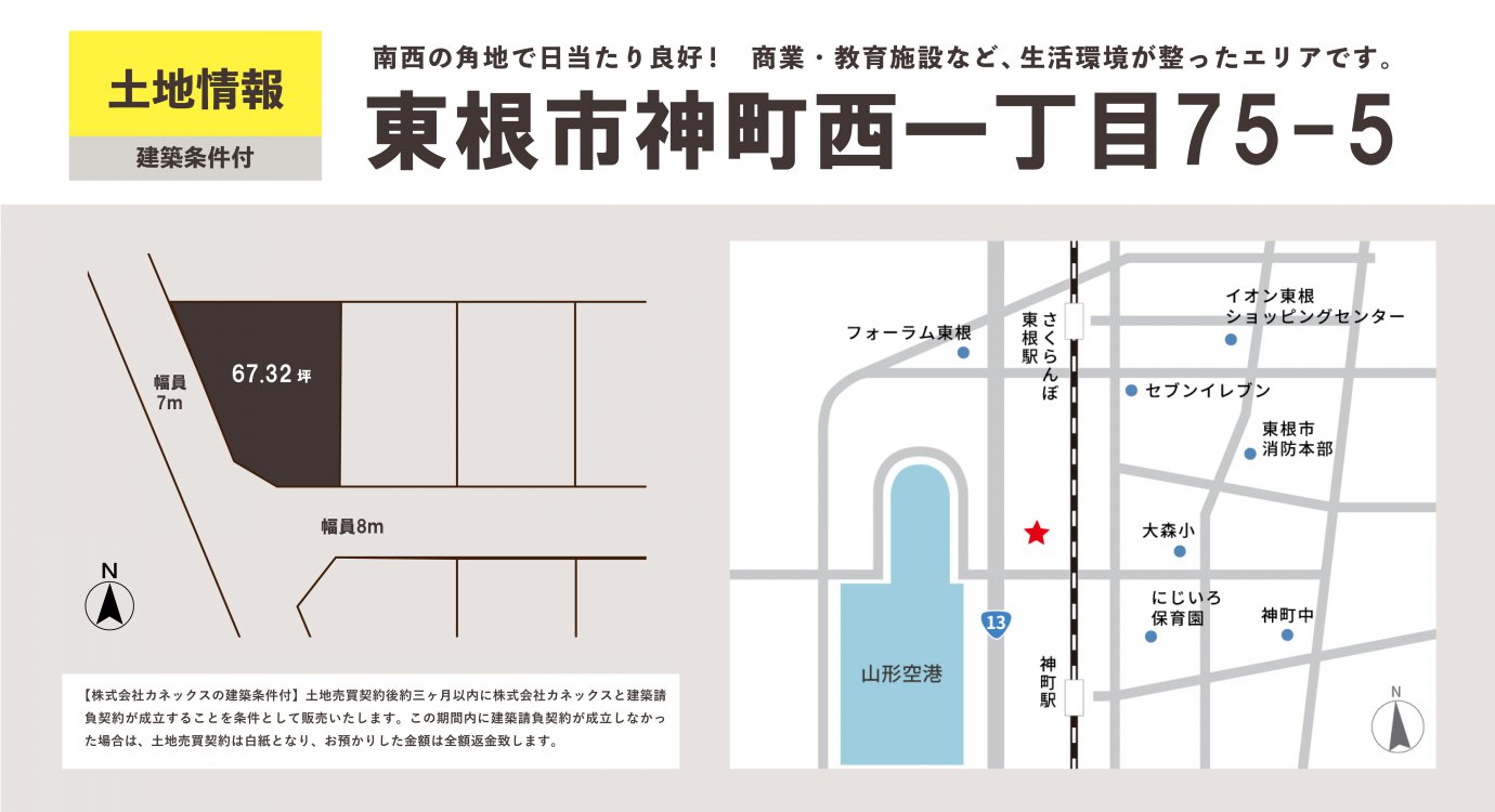【東根市】神町西一丁目75-5