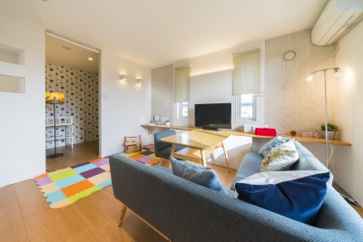 青森新築コラム リビングでお勉強