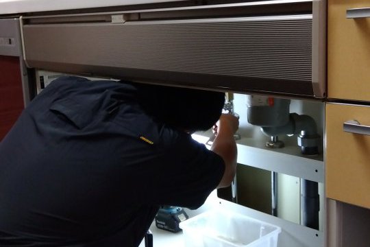 我が家のキッチン水栓を交換しました!!