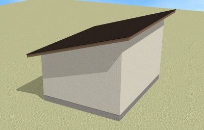 片流れ屋根
