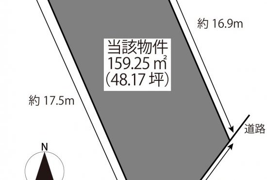 鹿児島市紫原2丁目2,170万円（48.17坪）