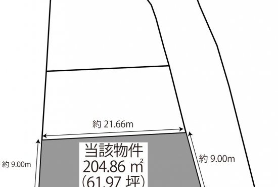 鹿児島市吉野町C区画　950万円（61.97坪）