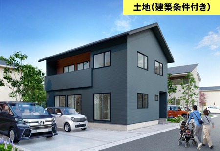 金ケ崎町西根西地蔵野分譲地 金ヶ崎小学校まで徒歩7分！！　商業施設もすぐそば！