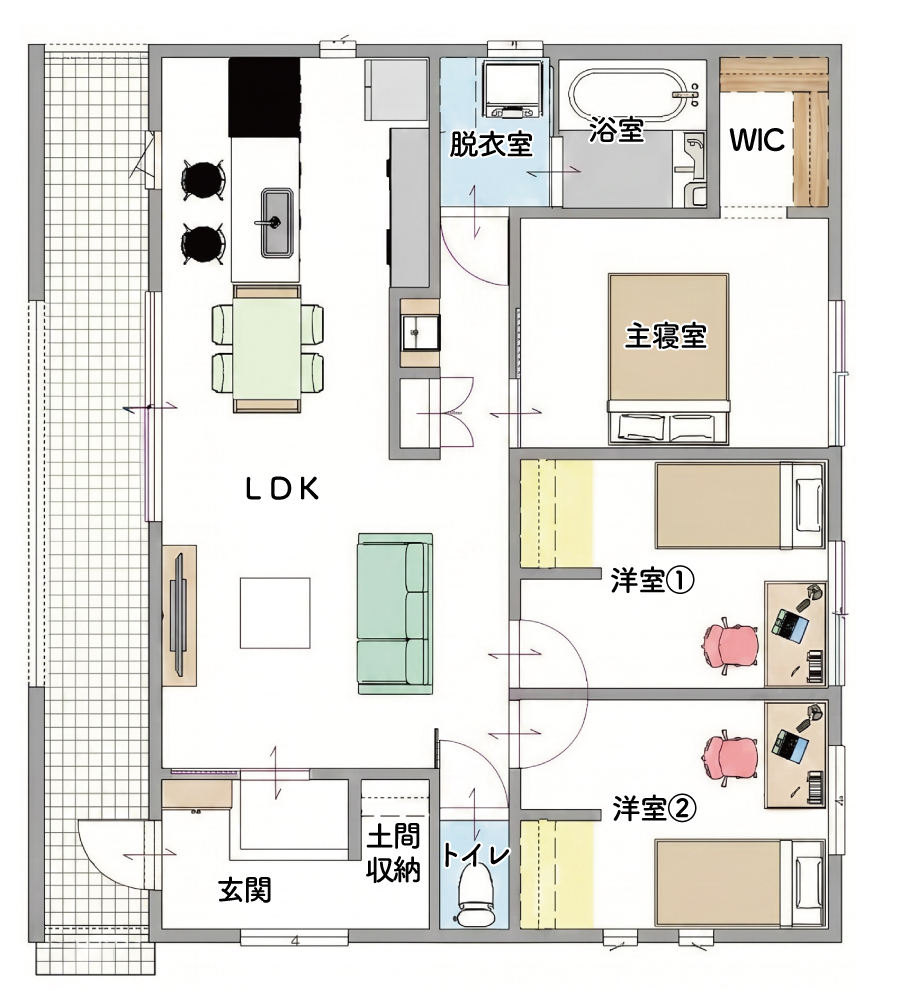 鵜飼平屋展示場A 追加画像