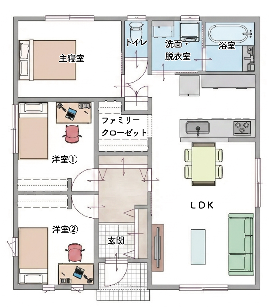 鵜飼平屋展示場B 追加画像