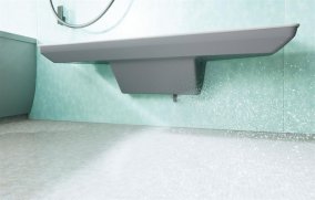 床ワイパー洗浄（きれい除菌水）