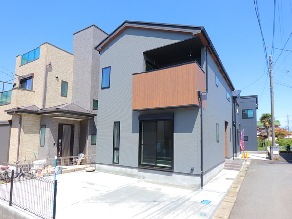 1号棟　外観完成予想パース