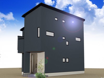 外観完成予想パース