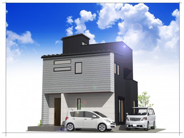 完成予想外観パース