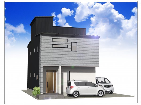 完成予想外観パース