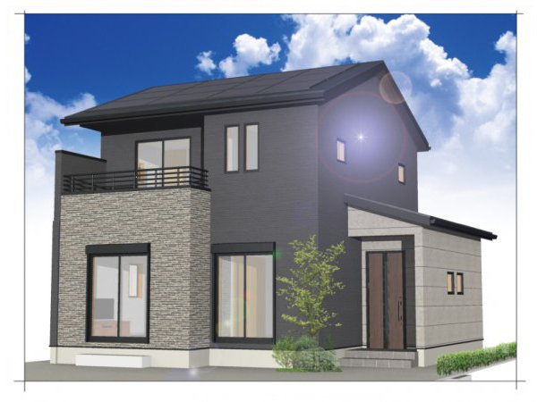 完成予想外観CGパース