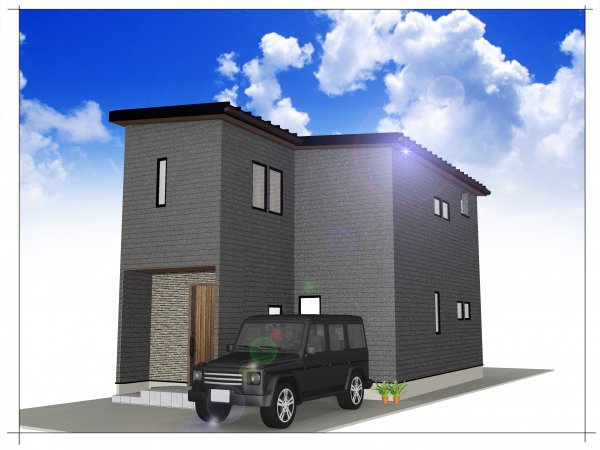 完成予想パース