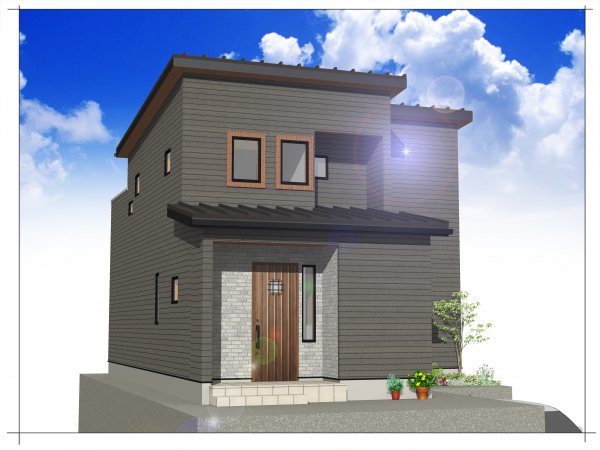 完成予想パース