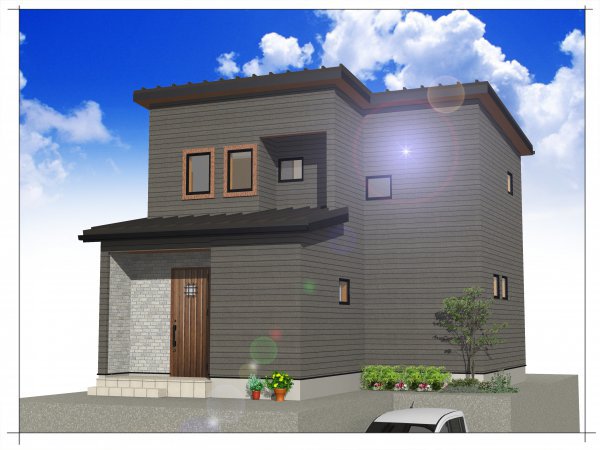 完成予想パース