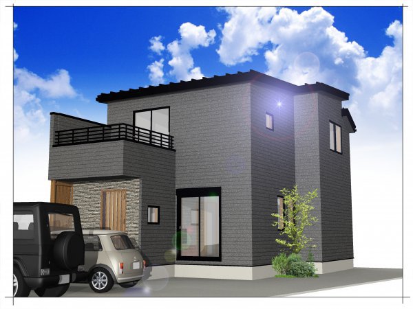 完成予想パース