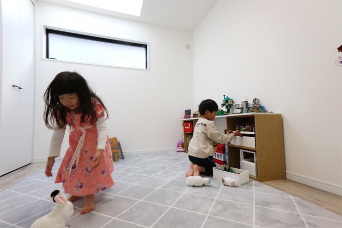 子ども達がのびのび遊べる子ども部屋