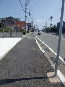 前面道路北側