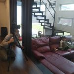 施工事例撮影でのモデル誕生