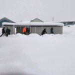 青森の雪は本来こうなんです・・・