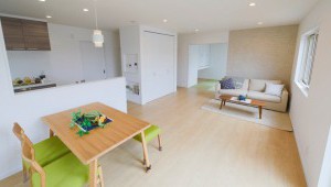 【青森こだわり新築住宅】収納自慢のわが家。スッキリ！魅せて、ひろびろ空間が生きるLDKの新築住宅【青森のマイホーム施工事例】