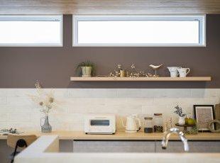 オシャレにあえて見せる収納