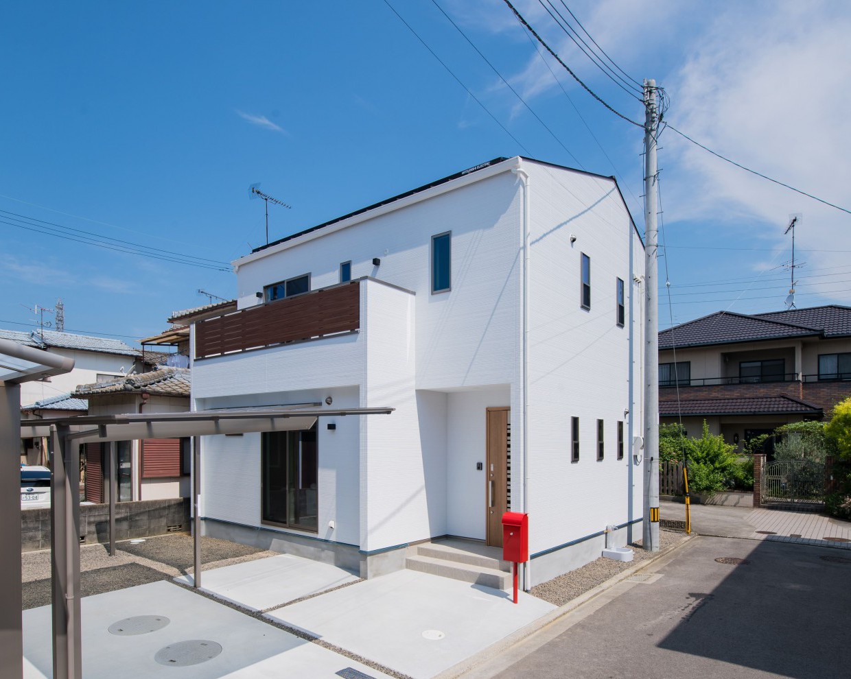 松山市 ナチュラルホワイトなお家