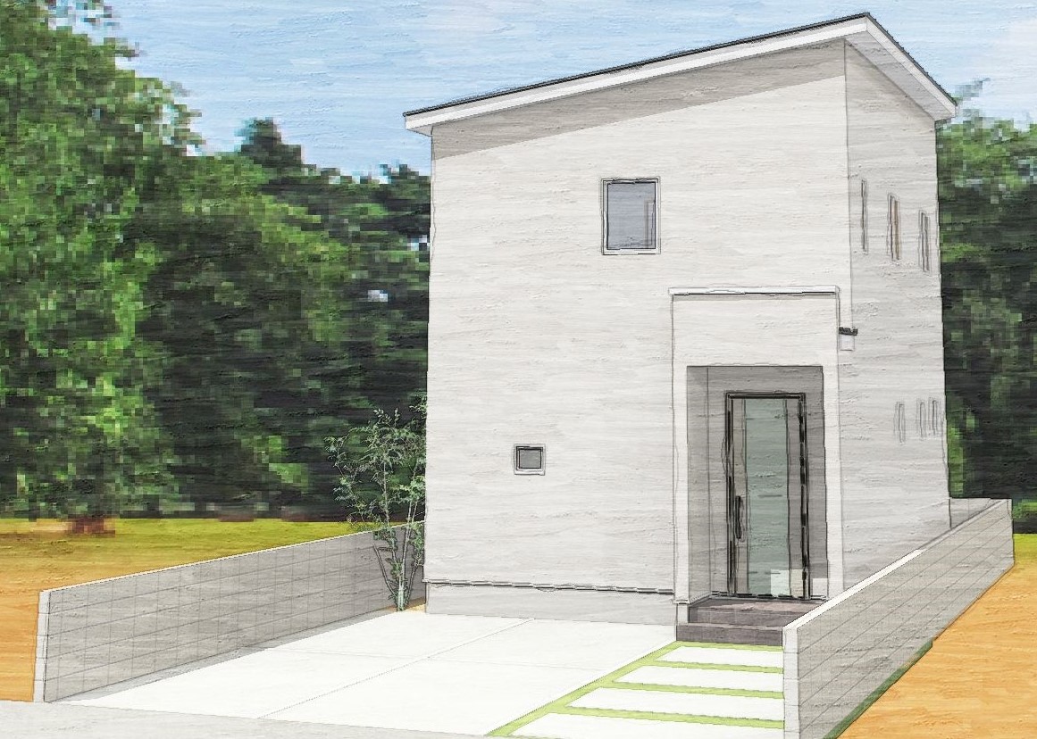 廊下の少ない家事動線抜群のお家