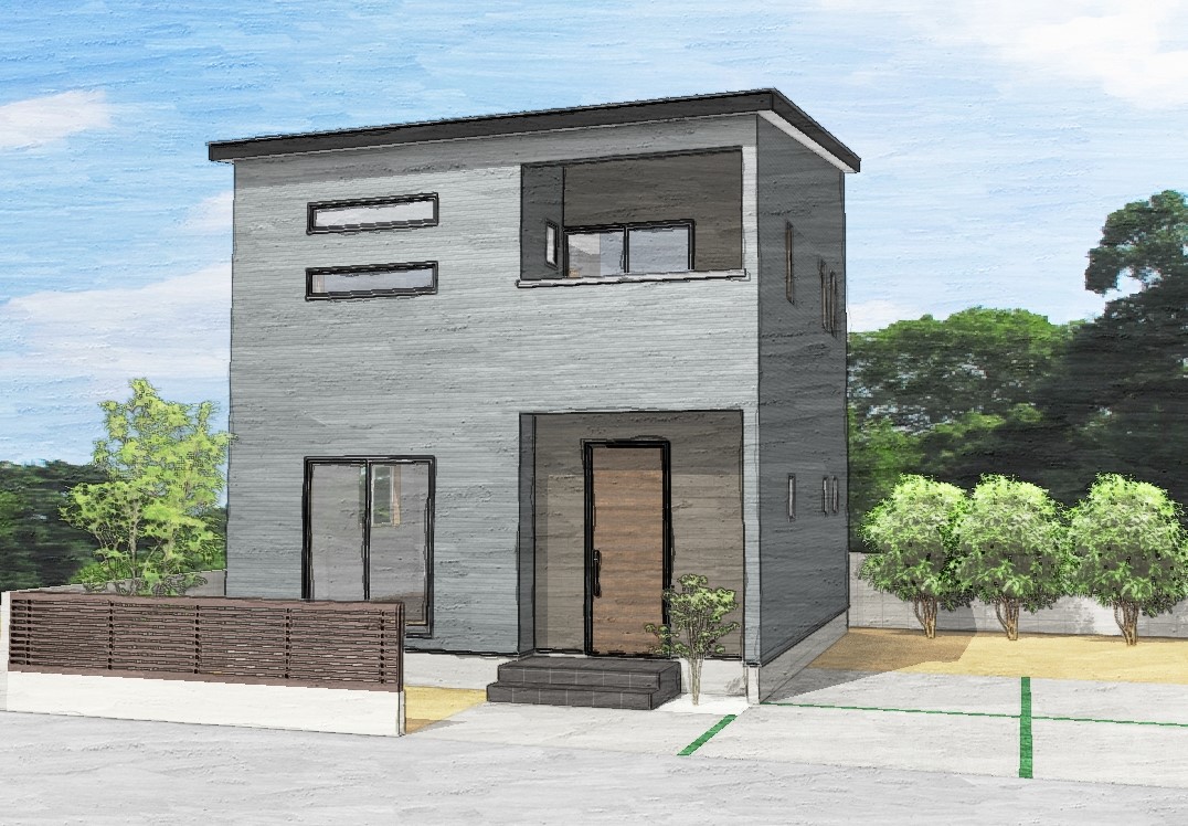 スッキリとまとまったスタイリッシュなお家