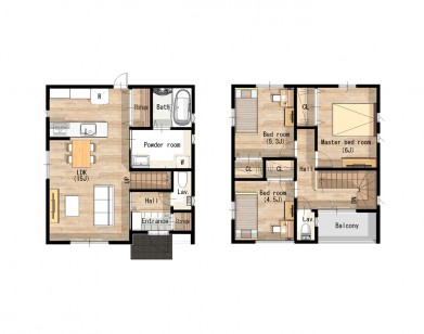 スッキリとまとまったスタイリッシュなお家