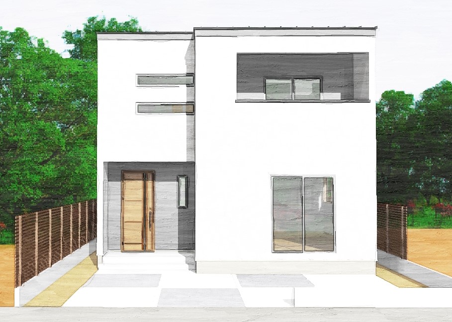 便利な土間収納があるお家