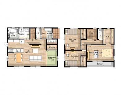 玄関にアーチを取り入れた可愛らしいお家